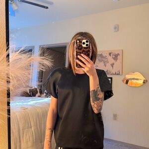 NWT Zara silk blouse